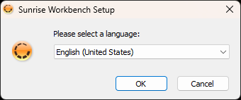 Selecting the language